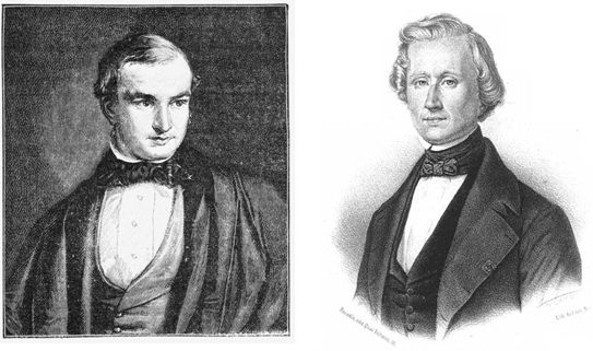 John Couch Adams and Urbain Le Verrier