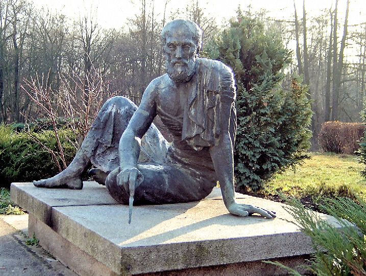 Archimedes Statue