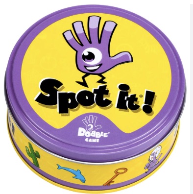 A picture of the game Spot it!